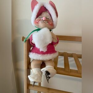 Ice Skating Annalee Dolll